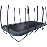 Avyna Veiligheidsnet gebogen palen tbv trampoline set 352 - L520 x B305 cm - Grijs