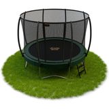 Trampoline Avyna Pro-Line 14 + Royal Class Veiligheidsnet + Ladder Groen