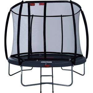 Avyna Trampoline Opbouw Ø245 met veiligheidsnet – Grijs