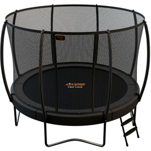 Avyna Pro-Line 14 trampoline Ø430cm met Royal Class Veiligheidsnet & gratis Trapje – Grijs