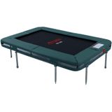 Avyna Pro-Line InGround trampoline 213 - 275x190 cm + Royal Class Veiligheidsnet - Groen