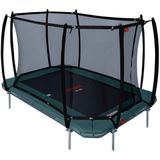 Avyna Pro-Line InGround trampoline 234 - 340x240 cm + Royal Class Veiligheidsnet - Groen