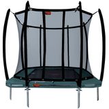 Avyna Pro-Line InGround trampoline 238 - 380x255 cm + Royal Class Veiligheidsnet - Groen