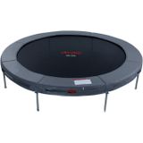 Avyna Trampoline InGround Ø430 met veiligheidsnet – Grijs