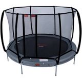 Trampoline Avyna Pro-Line InGround 430 + Royal Class Veiligheidsnet Donkergrijs