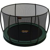 Avyna Trampoline InGround Ø305 met veiligheidsnet – Groen