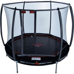 Avyna Pro-Line InGround trampoline 08 ø245 cm + Royal Class Veiligheidsnet – Zwart