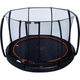 Avyna Pro-Line FlatLevel trampoline 12 Ø365cm  + Royal Class Veiligheidsnet – Zwart
