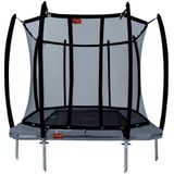 Avyna trampoline veiligheidsnet rechthoekig 340 x 240 cm (234) - Royal Class - Gebogen palen - Zwart