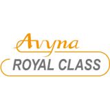 Avyna trampoline veiligheidsnet rechthoekig 380 x 255 cm (238) - Royal Class - Gebogen palen - Zwart