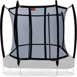 Avyna trampoline veiligheidsnet rechthoekig 380 x 255 cm (238) - Royal Class - Gebogen palen - Zwart