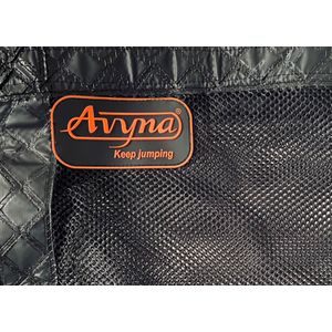 Avyna trampoline veiligheidsnet rond Ø305 cm (10) - Zonder palenconstructie - Zwart