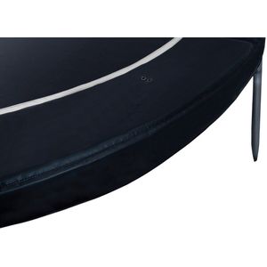 Avyna Universele Beschermrand 245cm Heavy Duty voor trampoline Ø (8ft) - Zwart - Black Edition