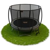 Trampoline Avyna Pro-Line 365 + Royal Class Veiligheidsnet + Ladder Camouflage