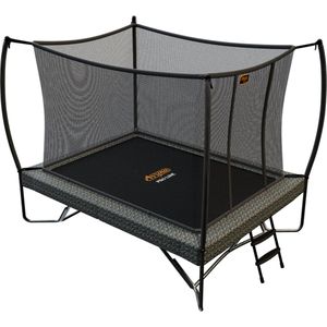 Trampoline Avyna Pro-Line 275 x 190 + Royal Class Veiligheidsnet + Ladder Camouflage