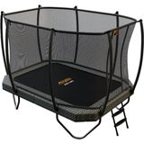 Trampoline Avyna Pro-Line 305 x 225 + Royal Class Veiligheidsnet + Ladder Camouflage