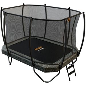 Trampoline Avyna Pro-Line 340 x 240 + Royal Class Veiligheidsnet + Ladder Camouflage