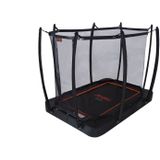 Trampoline Avyna Pro-Line FlatLevel 275 x 190 + Royal Class Veiligheidsnet Zwart