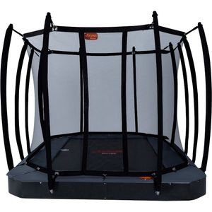 Trampoline Avyna Pro-Line InGround 520 X 305 + Royal Class Veiligheidsnet Grijs