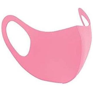 Ice Silk mondmasker - wasbaar - elastisch - klasse A - roze