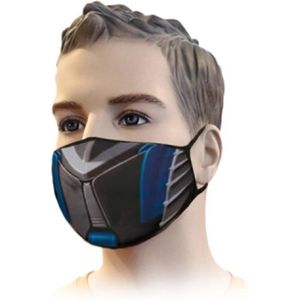 mondmasker - streetwear filter cartridge F7 norm EU PN-EN 779 - 3D print