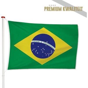 Braziliaanse Vlag Brazilië 150x225cm