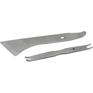 Weber Tools - Sierlijst Verwijderen - Gereedschapsset 2 st - Metalen Uitvoering