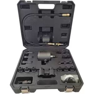 Pneumatische diesel injector slagtrekker set-Weber tools- 24 delig