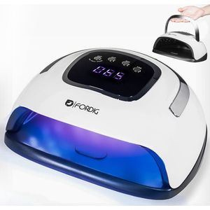 ForDig - 220W UV Nageldroger - Professioneel - 57 LED Lampjes - Voor Gelnagels