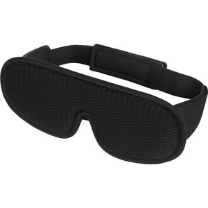 ForDig Slaapmasker - Oogmasker - 100% Verduisterend - Ergonomisch - Ademend - Verstelbaar - Zwart