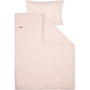 Little Dutch - Dekbedovertrek - Ledikant - Little Pink Flowers - Pink