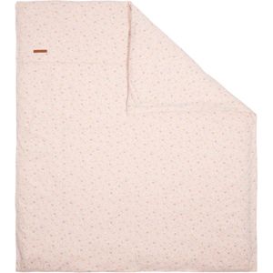 Little Dutch - Dekbedovertrek Wieg - Donkerroze - Little Pink Flowers