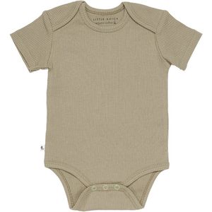 Little Dutch - Romper Korte Mouw Rib - Biologisch Katoen