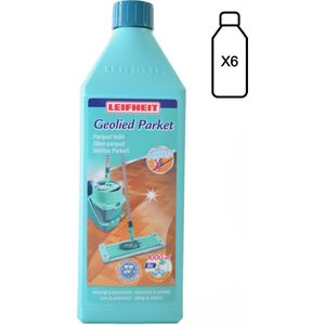 6x Leifheit Geolied Parketreiniger 1 liter