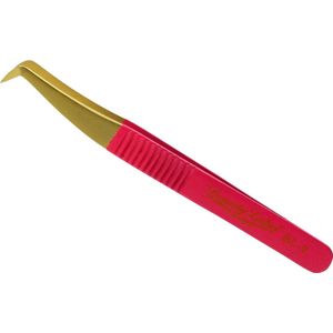 Beauty Label Pincet BL-9 - Volume Tweezer -Roze/Goud
