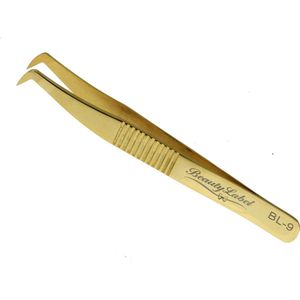Beauty Label Pincet BL-9 - Volume Tweezer - Goud