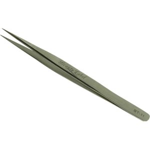 Beauty Label Pincet/ Lash TweezerSt-11 Zilver