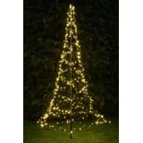 Vlaggenmast - Kerstboom - Warmwit - 480 Leds