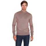 Mario Russo - Turtle Neck - Coltrui - Deep Taupe