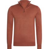 Mario Russo Mario Russo Half Zip Sweater picante M