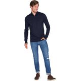 Mario Russo - Half Zip - Coltrui - Navy