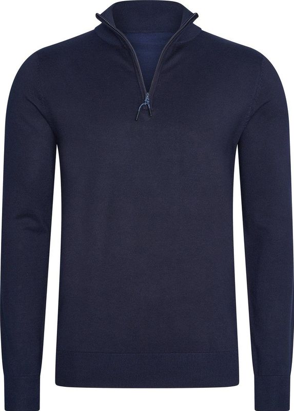 Mario Russo - Half Zip - Coltrui - Navy