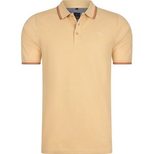 Mario Russo - Edward - Poloshirt - Beige - Katoen