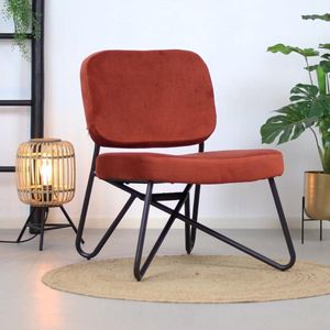 Bronx71 Velvet Fauteuil Julia Koper.