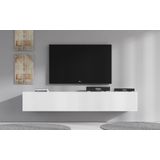 Meubella - TV-Meubel Flame XL - Wit - 180 cm