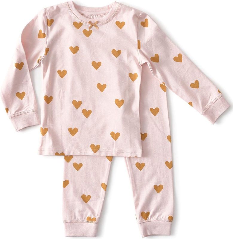 Little Label - Pyjama - Roze - Zachte BIO Katoen