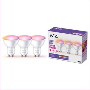 WiZ Spot 3-pack - Slimme LED-Verlichting - Gekleurd en Wit Licht - GU10 - 50W - Wi-Fi