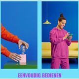 WiZ - Filament Lamp - Slimme LED Verlichting - Gekleurd en Wit Licht - E27 - Transparant