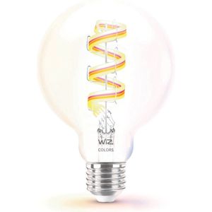 WiZ Globe Filament - Slimme LED-verlichting - Gekleurd en Wit licht - E27 - 40W - Transparant - Wi-Fi