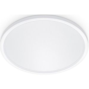 LED-Deckenleuchte SuperSlim 42 x 3,2 cm 22W warmweiß bis kaltweiß smart rgb weiß Deckenlampen & Kronleuchter - WIZ